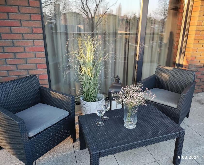 Apartament Nad Struga, Klimatyzacja, Parking,Taras Stary Toruń Dış mekan fotoğraf